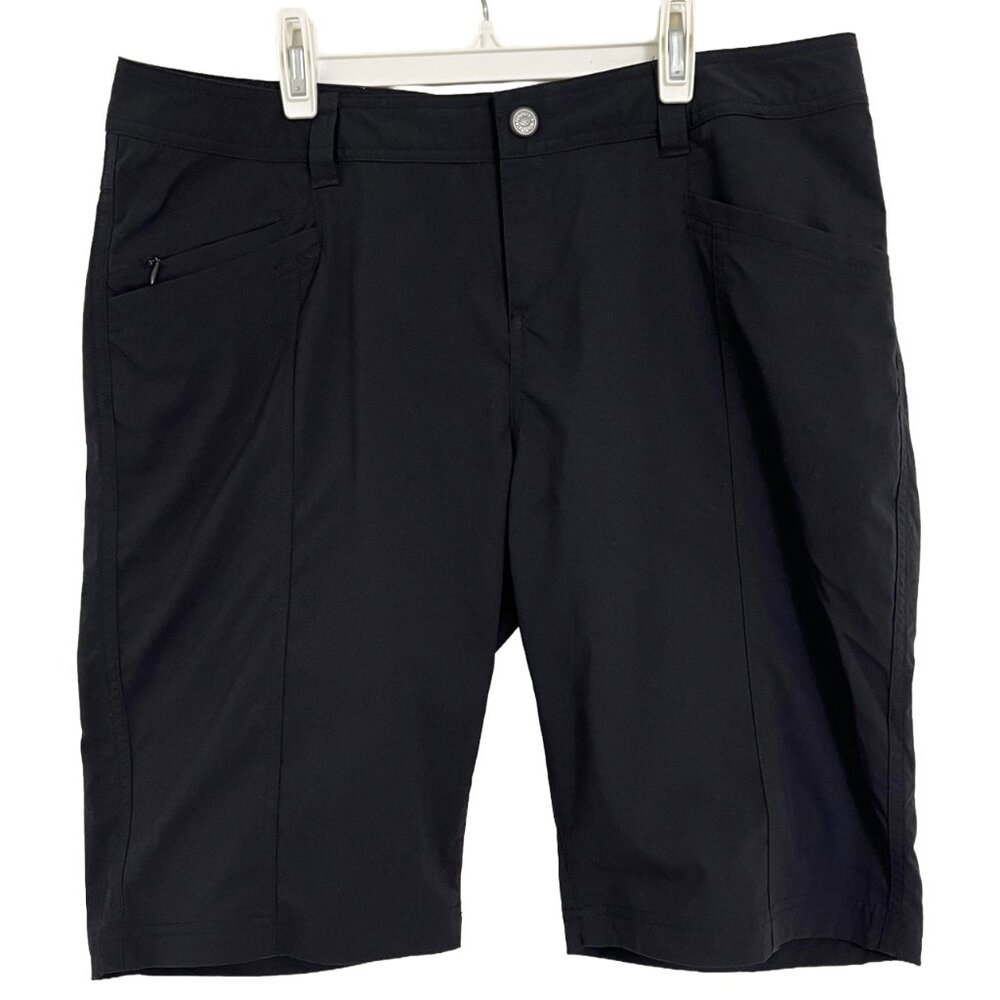 Royal Robbins Bermuda Length Stretch Shorts – Black – Women’s Size 12
